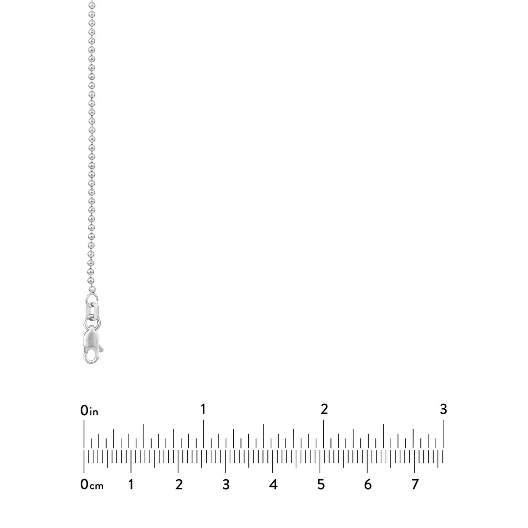 1.5mm Bead Chain with Lobster Lock