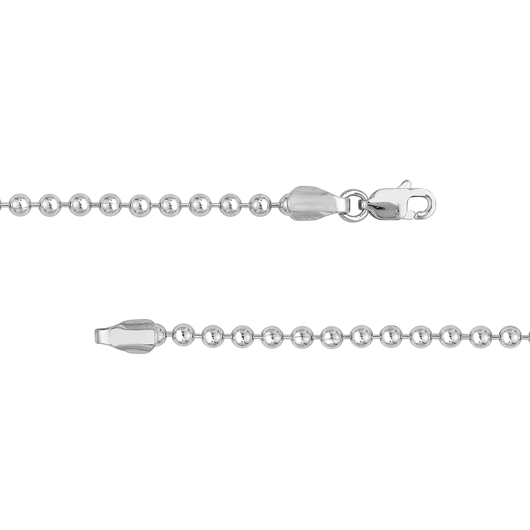 2.5mm Bead Chain with Lobster Lock