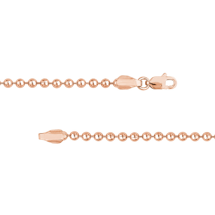 2.5mm Bead Chain with Lobster Lock