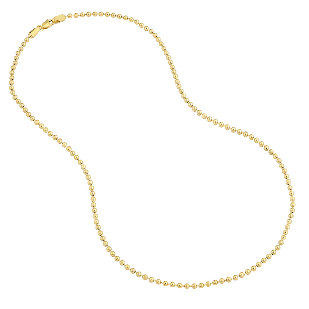 2.5mm Bead Chain with Lobster Lock