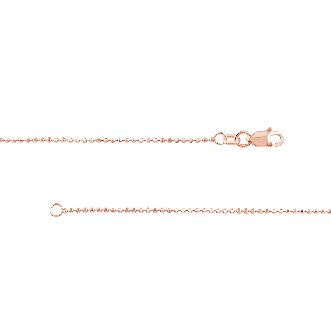 1.15mm D/C Bead Chain with Lobster Lock