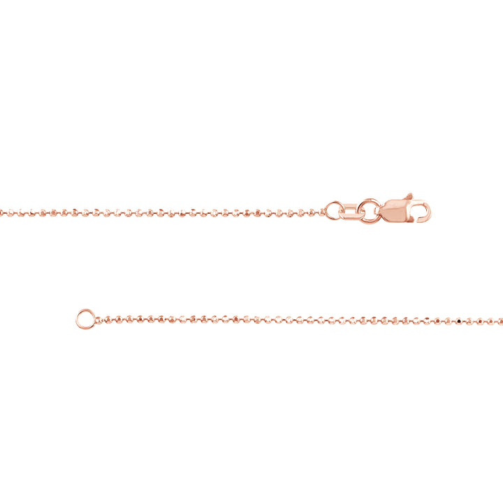 1.15mm D/C Bead Chain with Lobster Lock