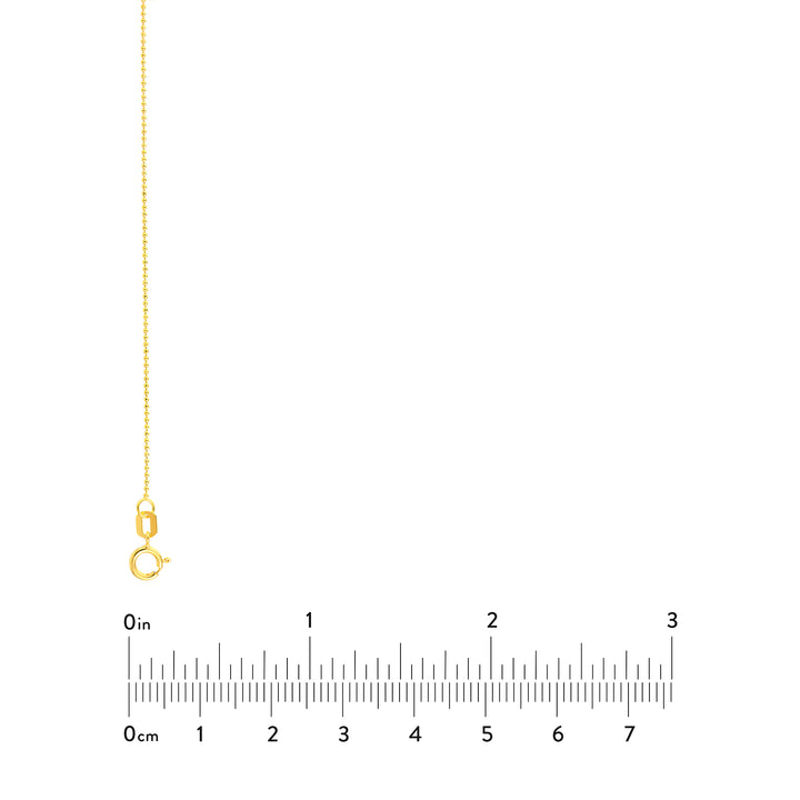 0.78mm D/C Bead Chain with Spring Ring