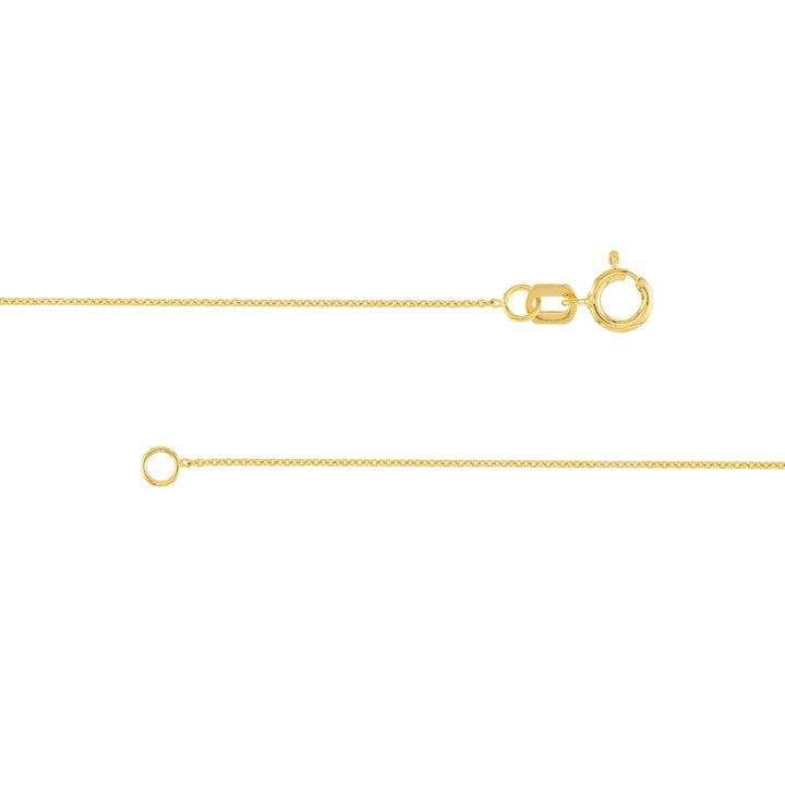 0.7mm Cable Chain with Spring Ring