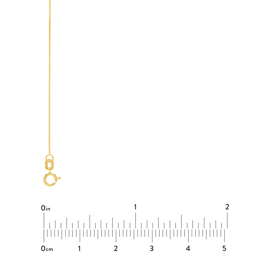 0.7mm Cable Chain with Spring Ring