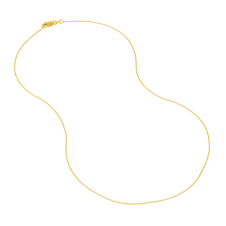 0.70mm Cable Chain with Lobster Lock