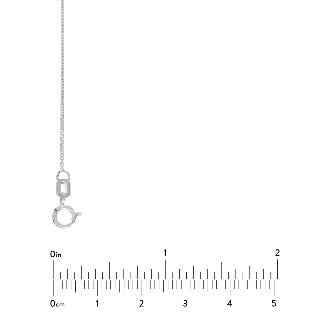 0.9mm Cable Chain with Spring Ring