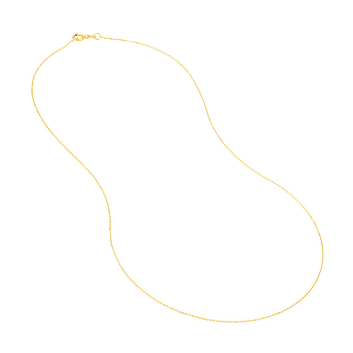 0.65mm D/C Cable Chain with Spring Ring Qtag