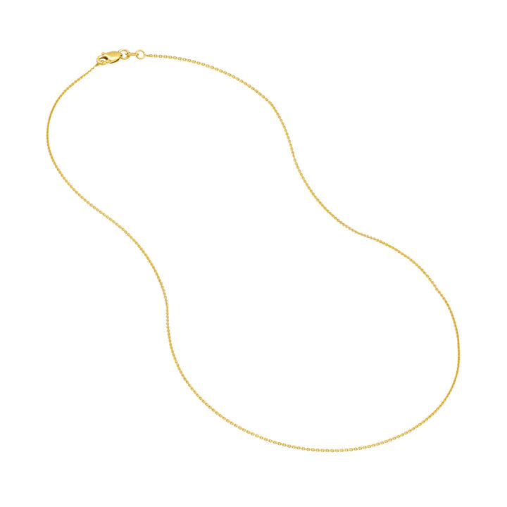 0.8mm D/C Cable Chain with Lobster Lock