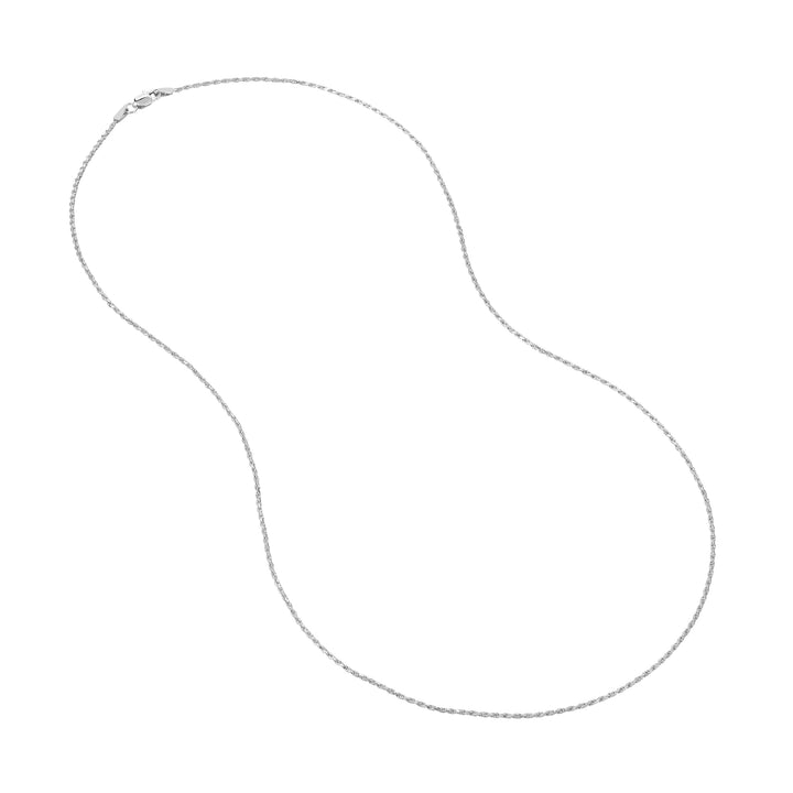 1.05mm D/C Rope Chain with Lobster Lock