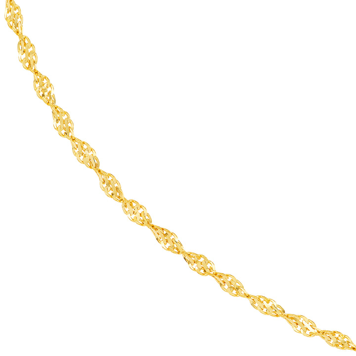 2.1mm Dorica Chain with Lobster Lock