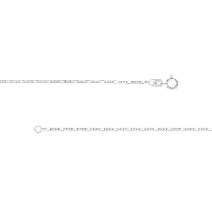 1.30mm Figaro Chain with Spring Ring