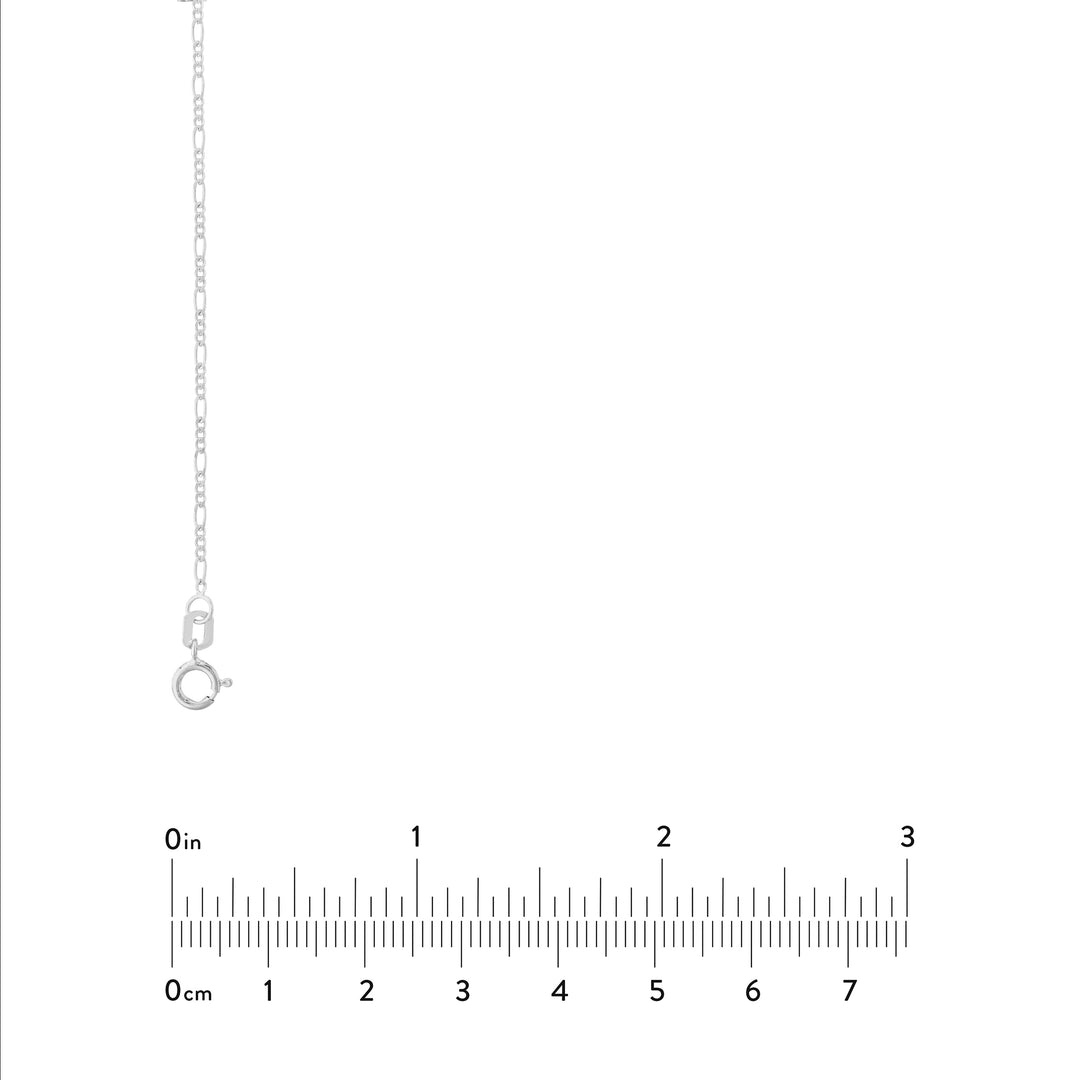 1.30mm Figaro Chain with Spring Ring