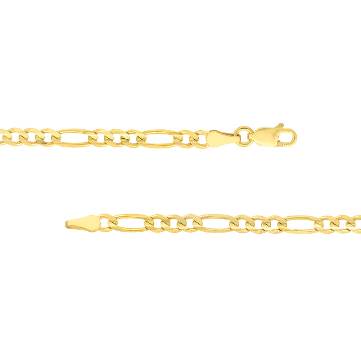 3.9mm Figaro Chain with Lobster Lock