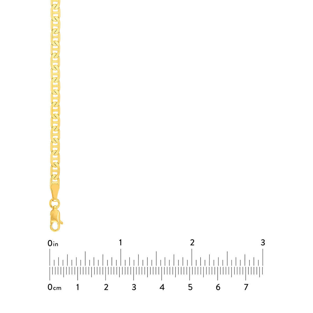 3.7mm Mariner Chain with Lobster Lock