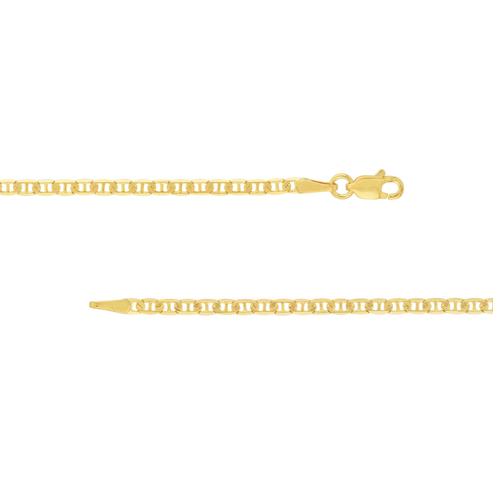 2.30mm Mariner Chain with Lobster Lock