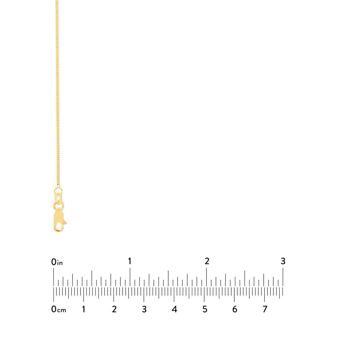 1.04mm Curb Chain with Lobster Lock