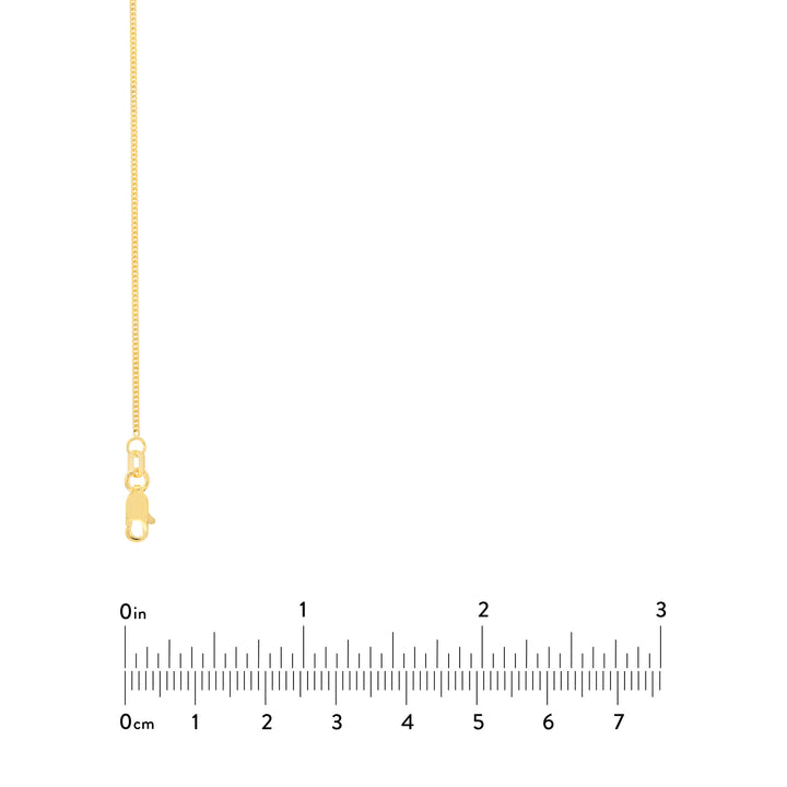 1.04mm Curb Chain with Lobster Lock