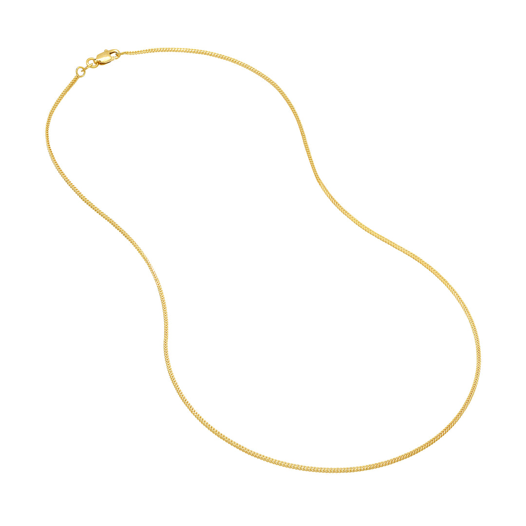 1.2mm Franco Chain with Lobster Lock