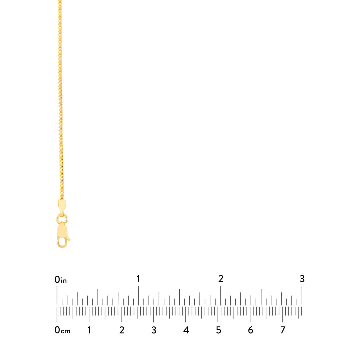 1.20mm Round Franco Chain 040 with Lobster Lock