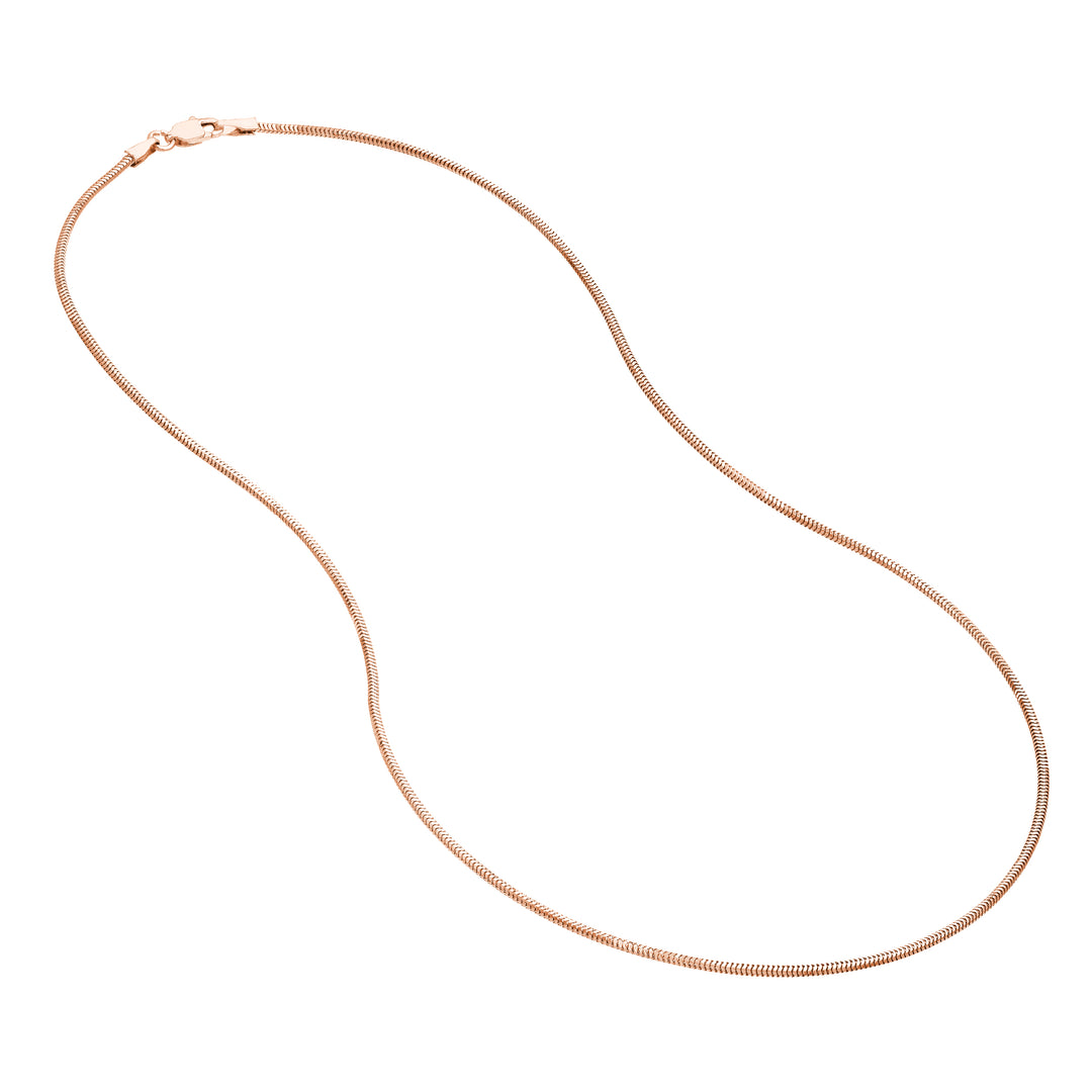 1.4mm Snake Chain with Lobster Lock