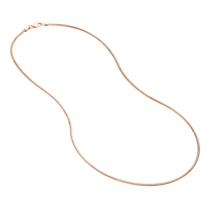 1.4mm Snake Chain with Lobster Lock