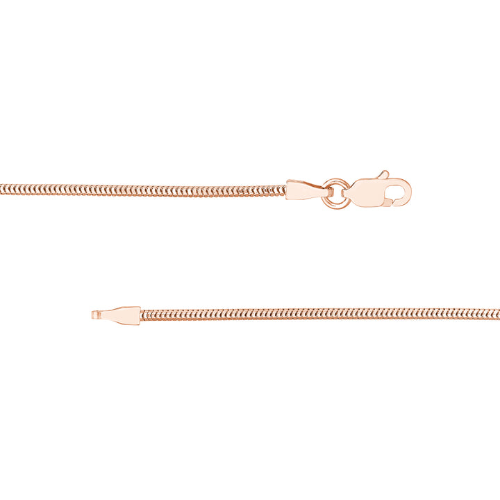 1.4mm Snake Chain with Lobster Lock