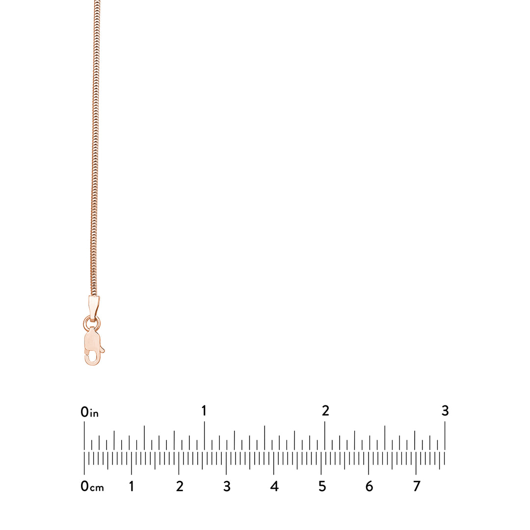 1.4mm Snake Chain with Lobster Lock