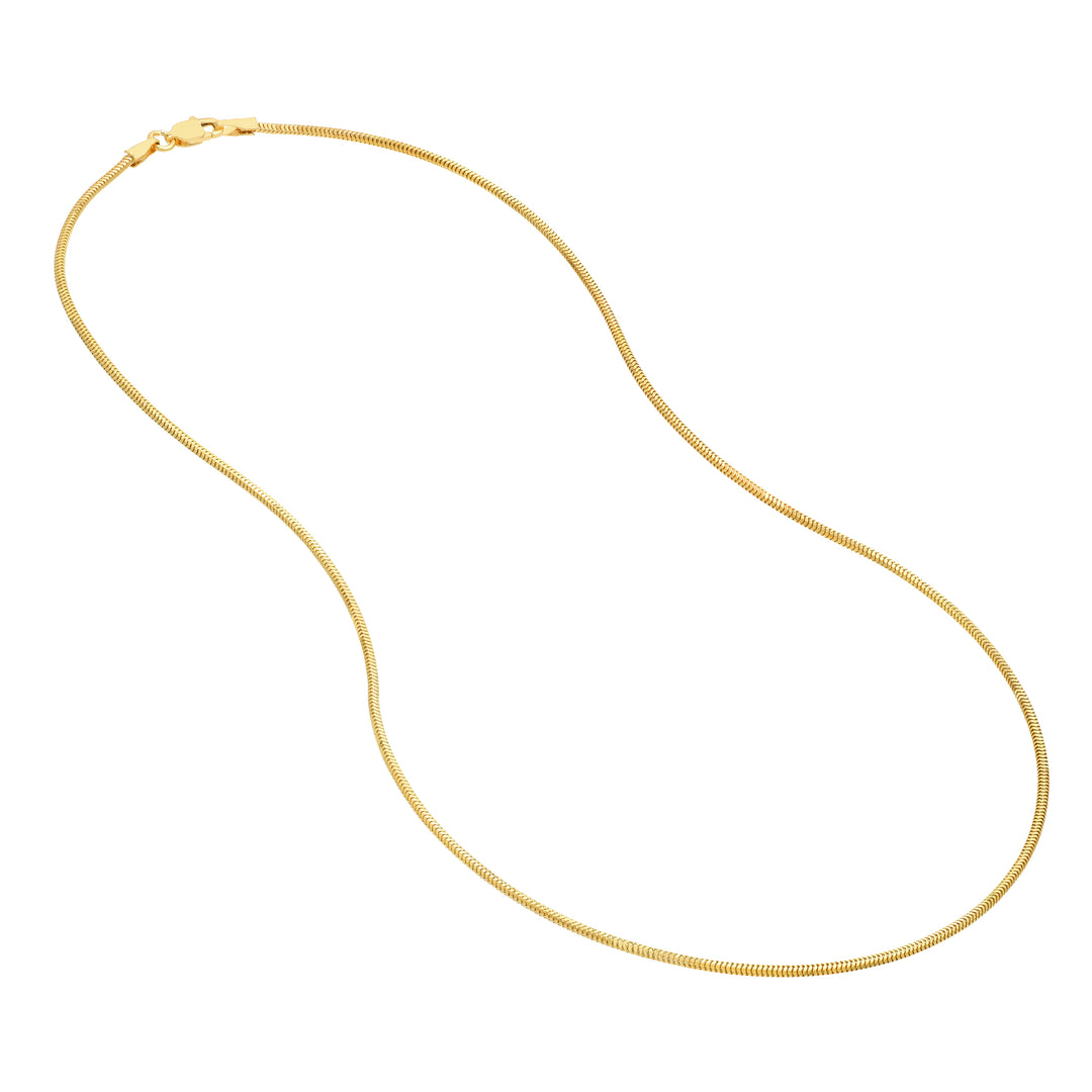 1.4mm Snake Chain with Lobster Lock