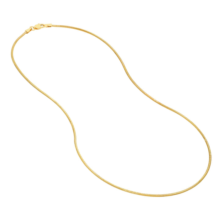1.4mm Snake Chain with Lobster Lock