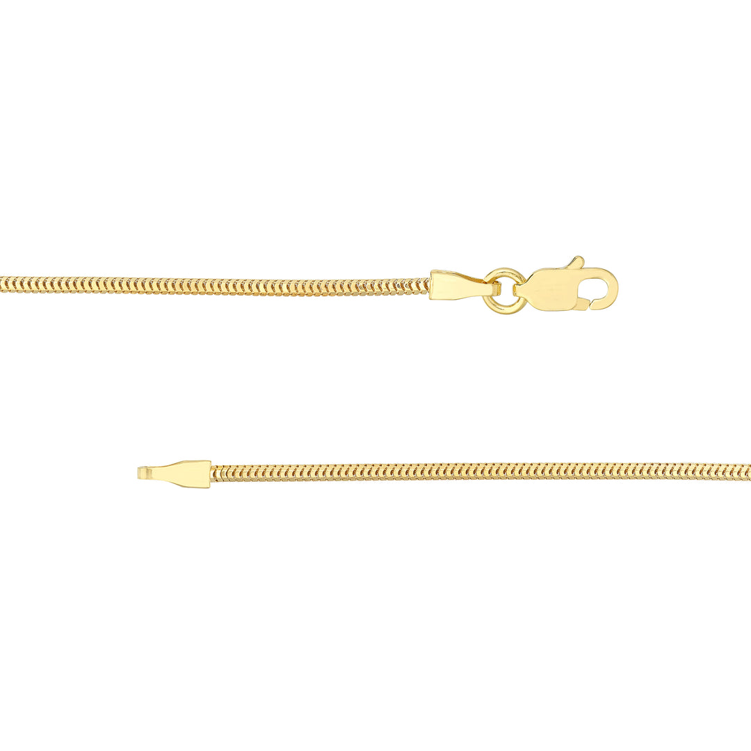1.4mm Snake Chain with Lobster Lock