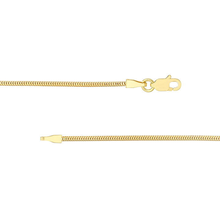 1.4mm Snake Chain with Lobster Lock