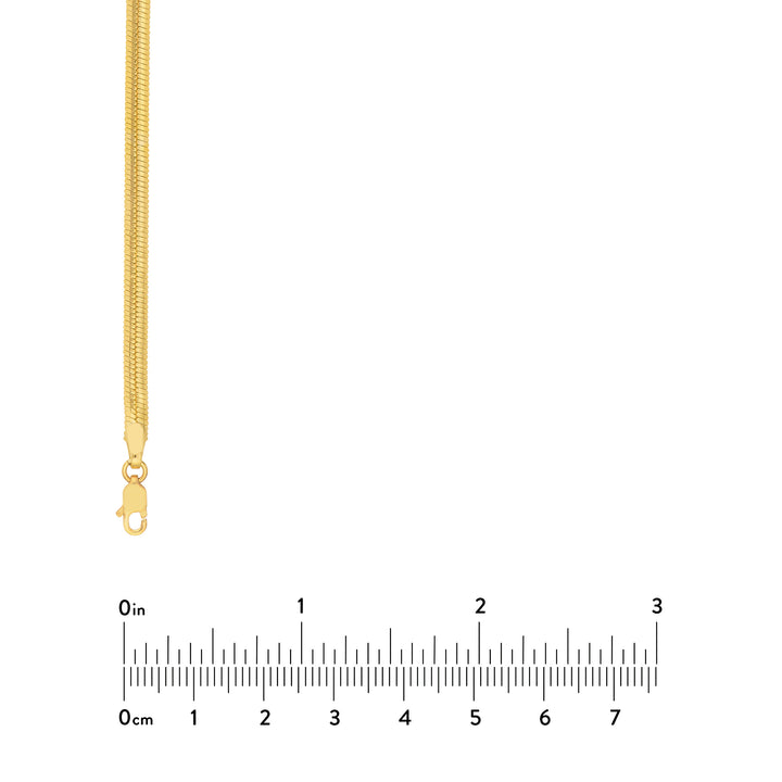 3.20mm Oval Snake Chain with Lobster Lock