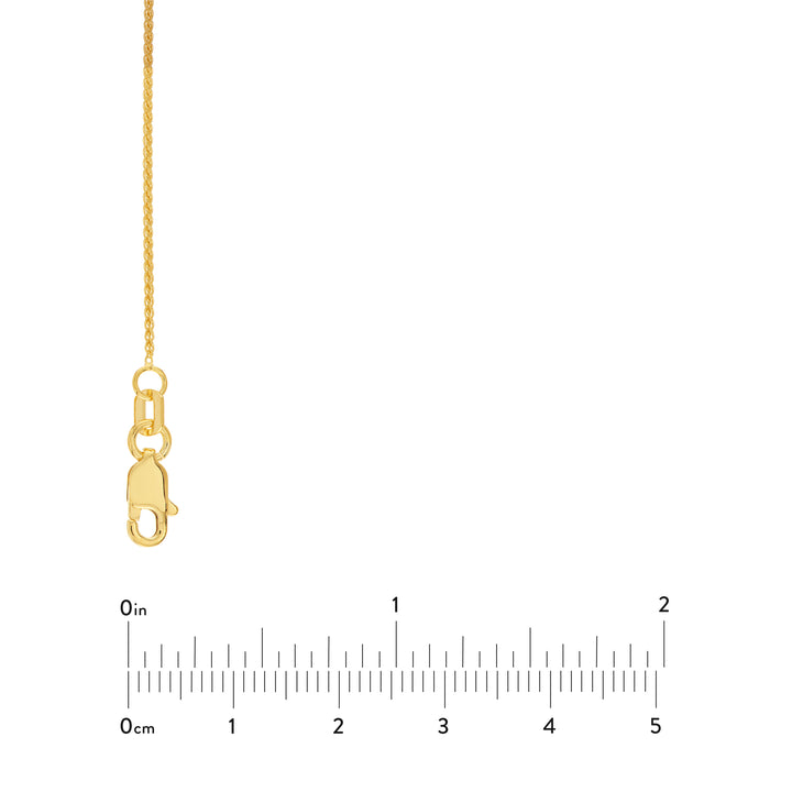 0.85mm Wheat Chain with Lobster Lock