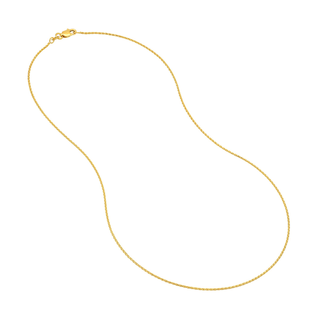 1.05mm D/C Wheat Chain with Lobster Lock