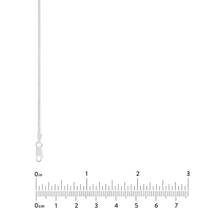 1.70mm Square Wheat Chain with Lobster Lock