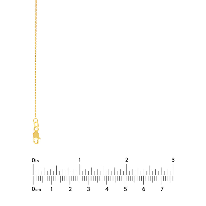 0.73mm Box Chain with Lobster Lock