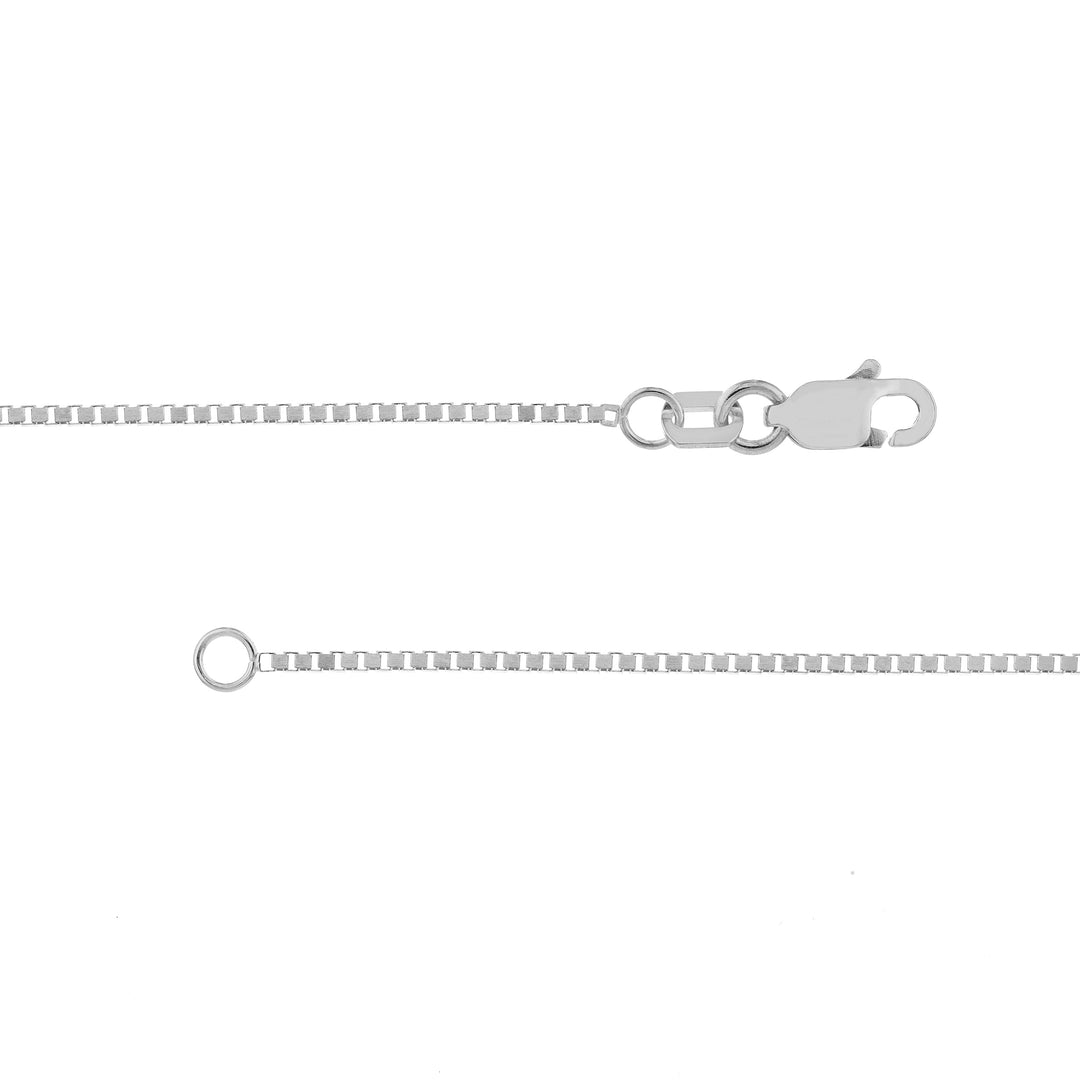 0.96mm Box Chain with Lobster Lock