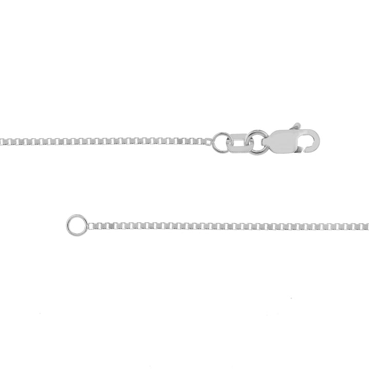 0.96mm Box Chain with Lobster Lock