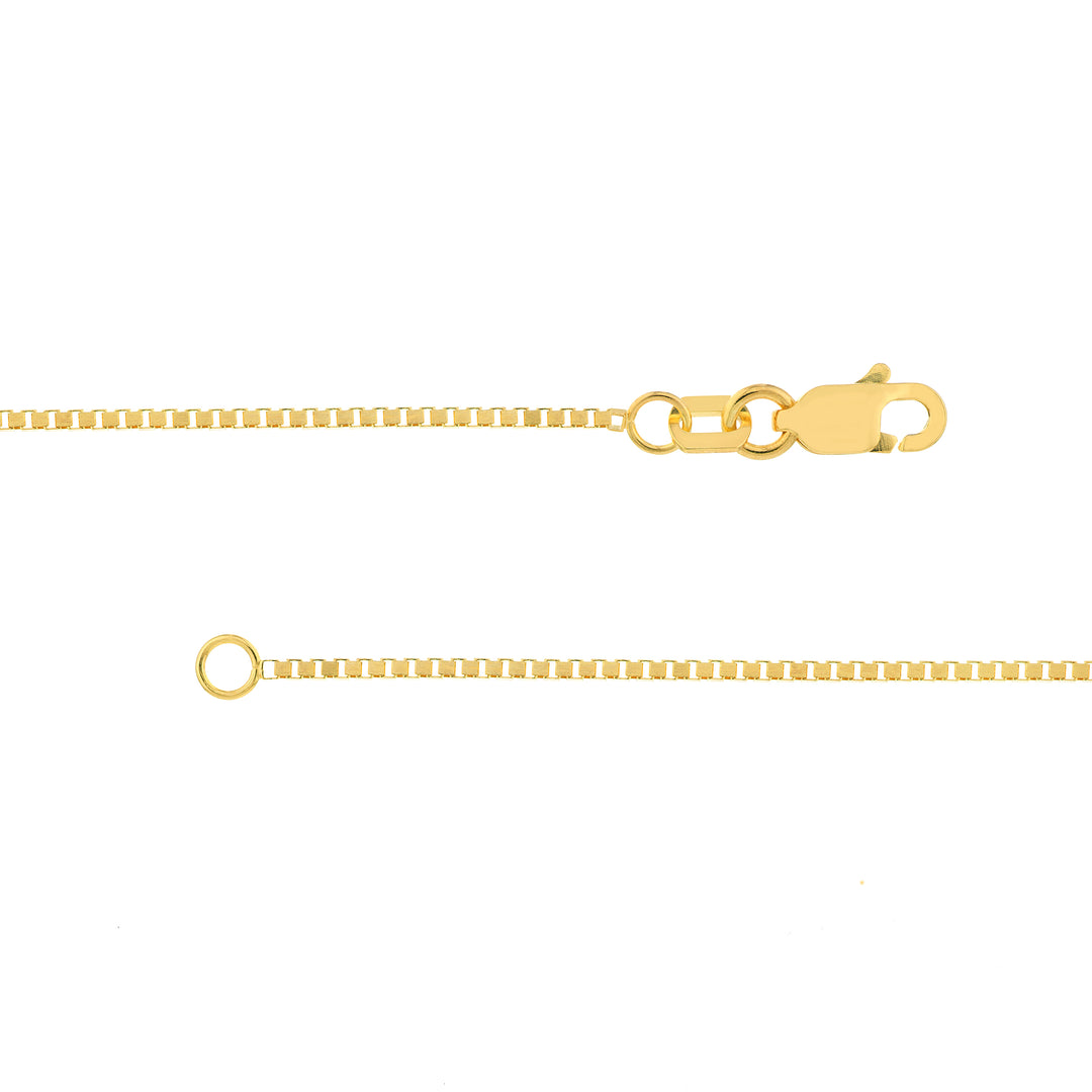 0.96mm Box Chain with Lobster Lock