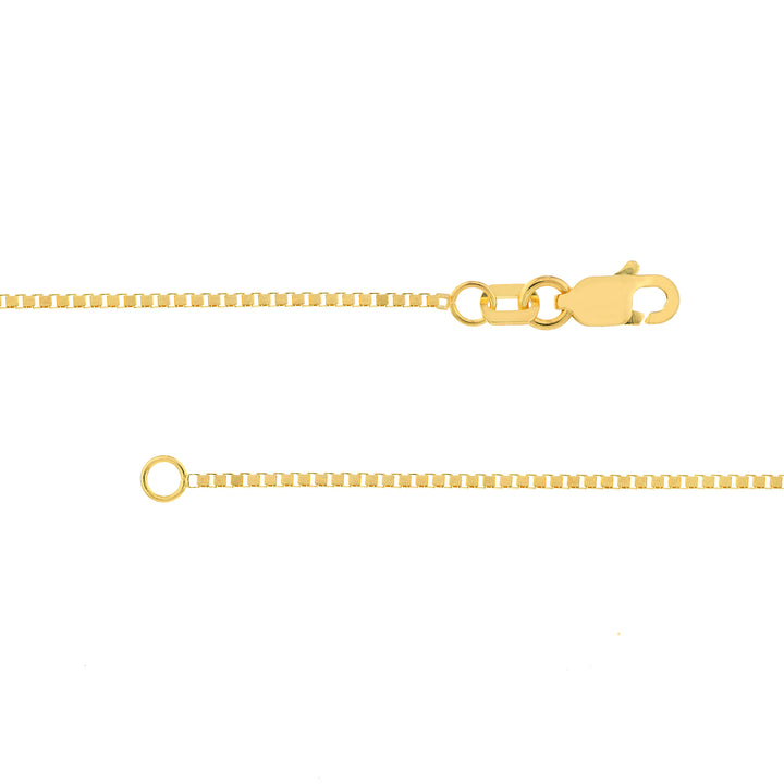 0.96mm Box Chain with Lobster Lock