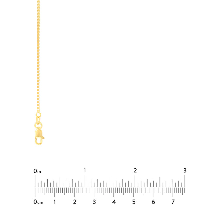 1.2mm Box Chain with Lobster Lock