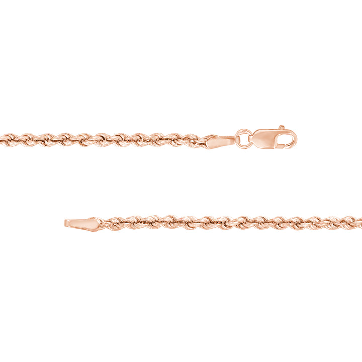 2.3mm Light Rope Chain with Lobster Lock