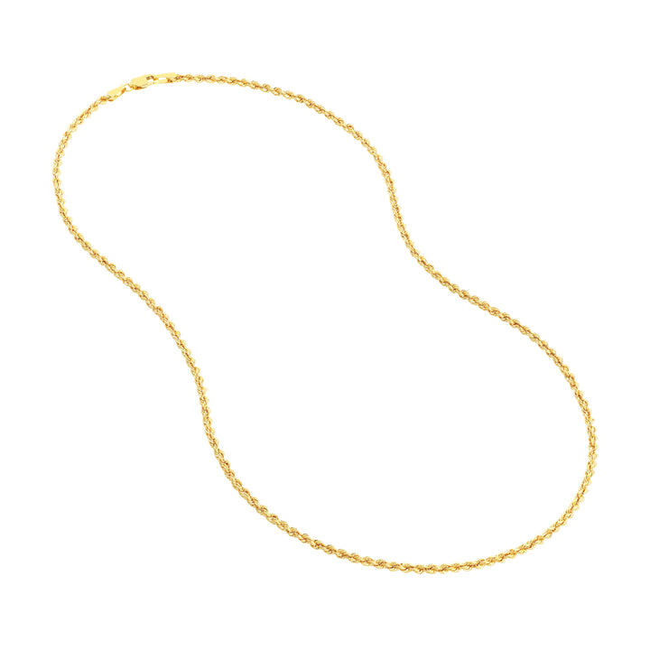 2.3mm Light Rope Chain with Lobster Lock