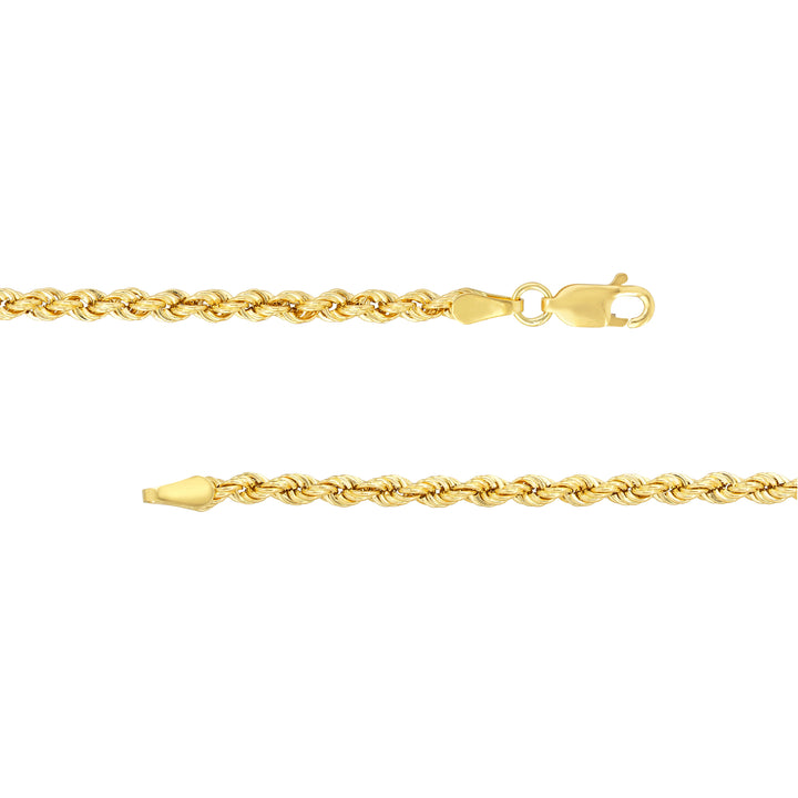 2.9mm Light Rope Chain with Lobster Lock
