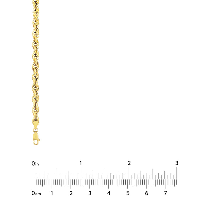 5.10mm Light Rope Chain with Lobster Lock