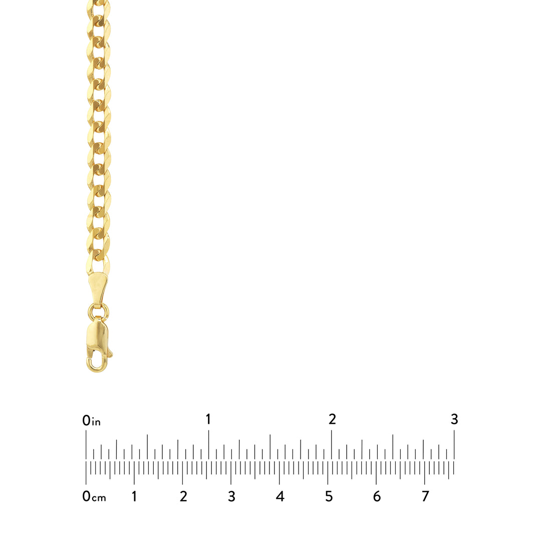 4.95mm Curb Chain with Lobster Lock
