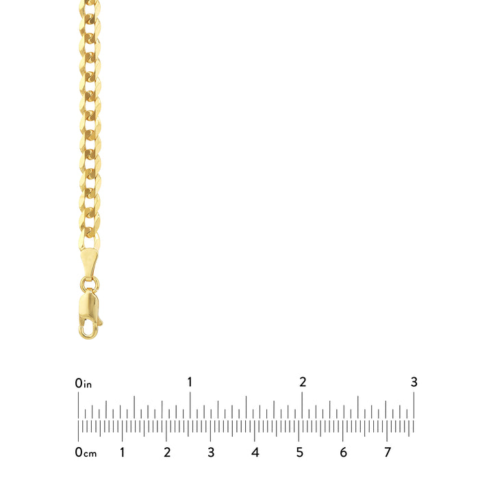 4.95mm Curb Chain with Lobster Lock