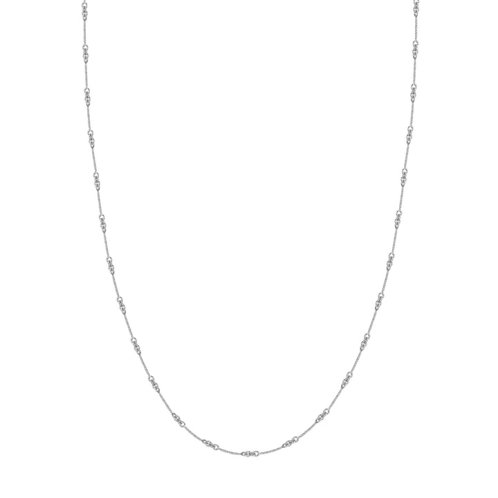 0.8mm Designer Twist Chain with Lobster Lock