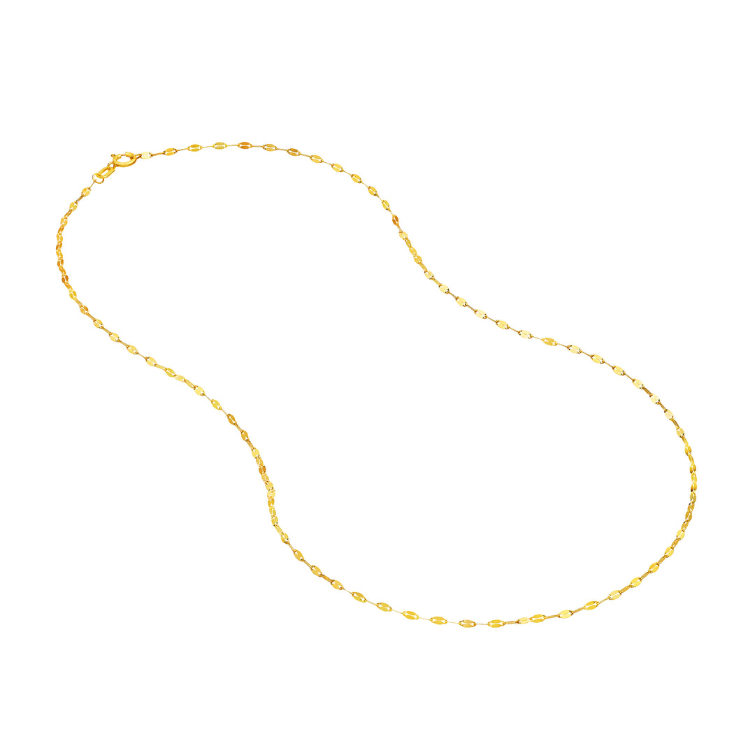 1.45mm Hammered Forzentina Chain